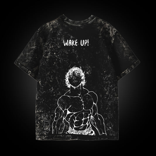 Baki "Wake Up" Vintage Tee