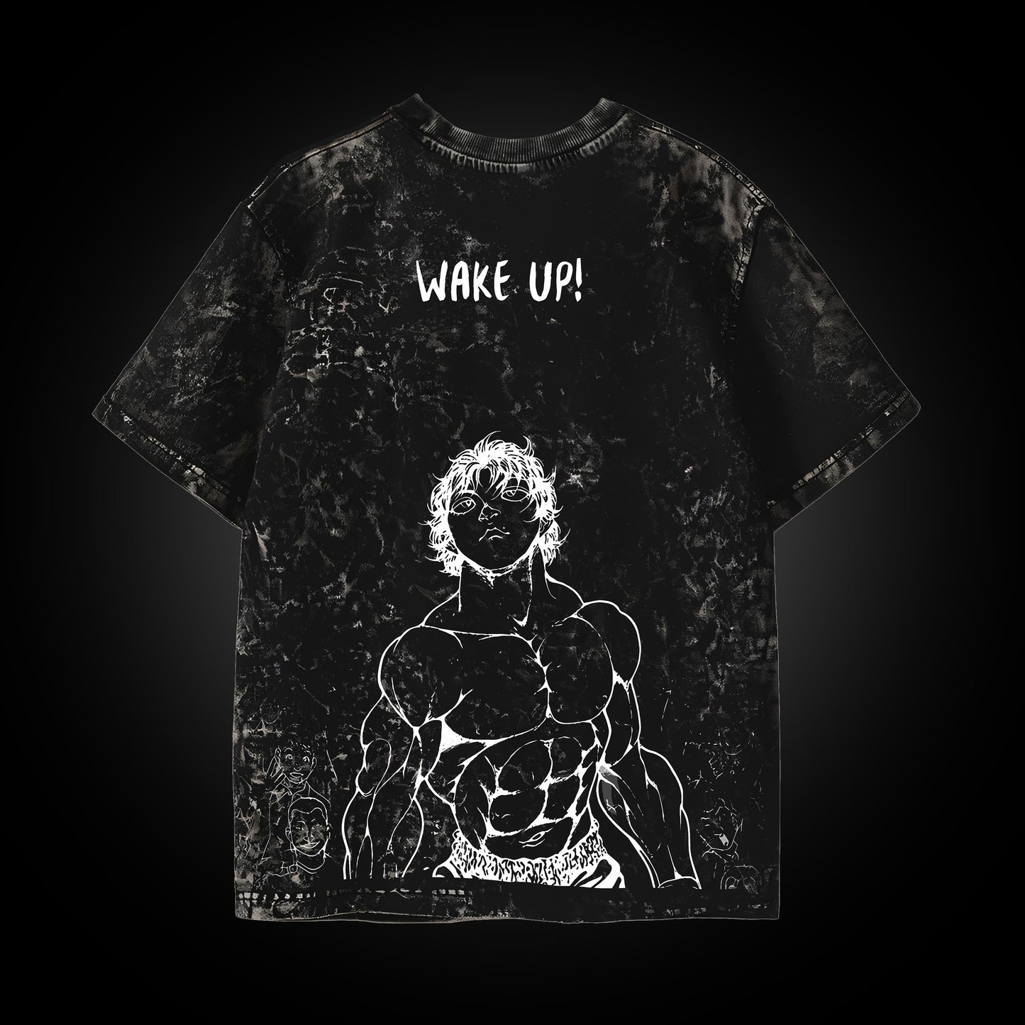 Baki "Wake Up" Vintage Tee