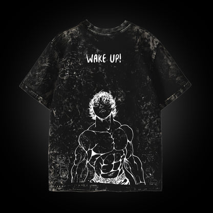 Baki "Wake Up" Vintage Tee
