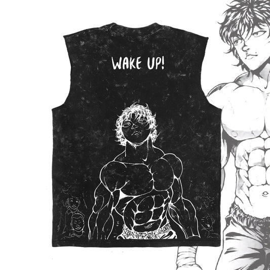 Baki “Wake Up!” Vintage Vest