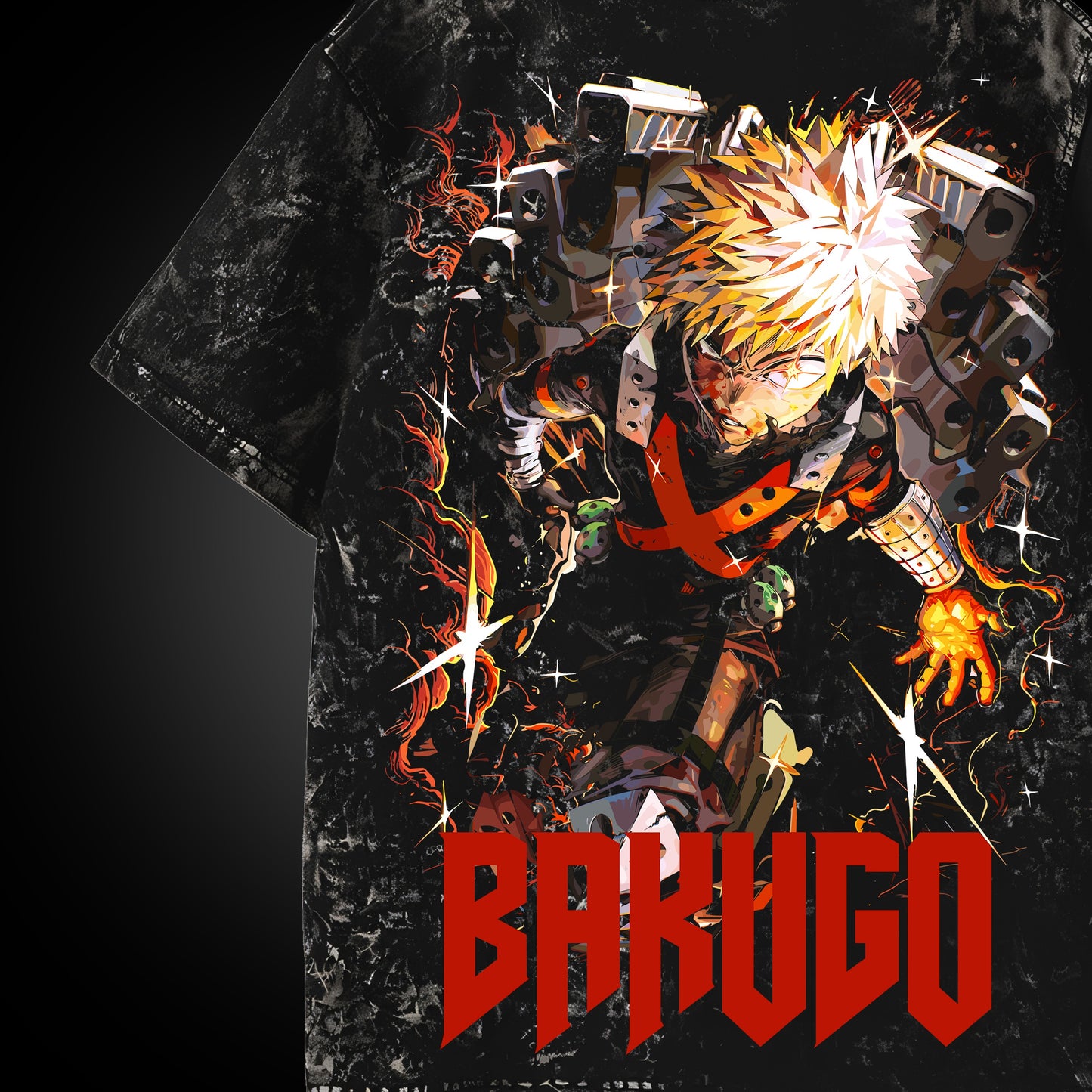 Bakugo “Come At Me Seriously” Vintage Tee