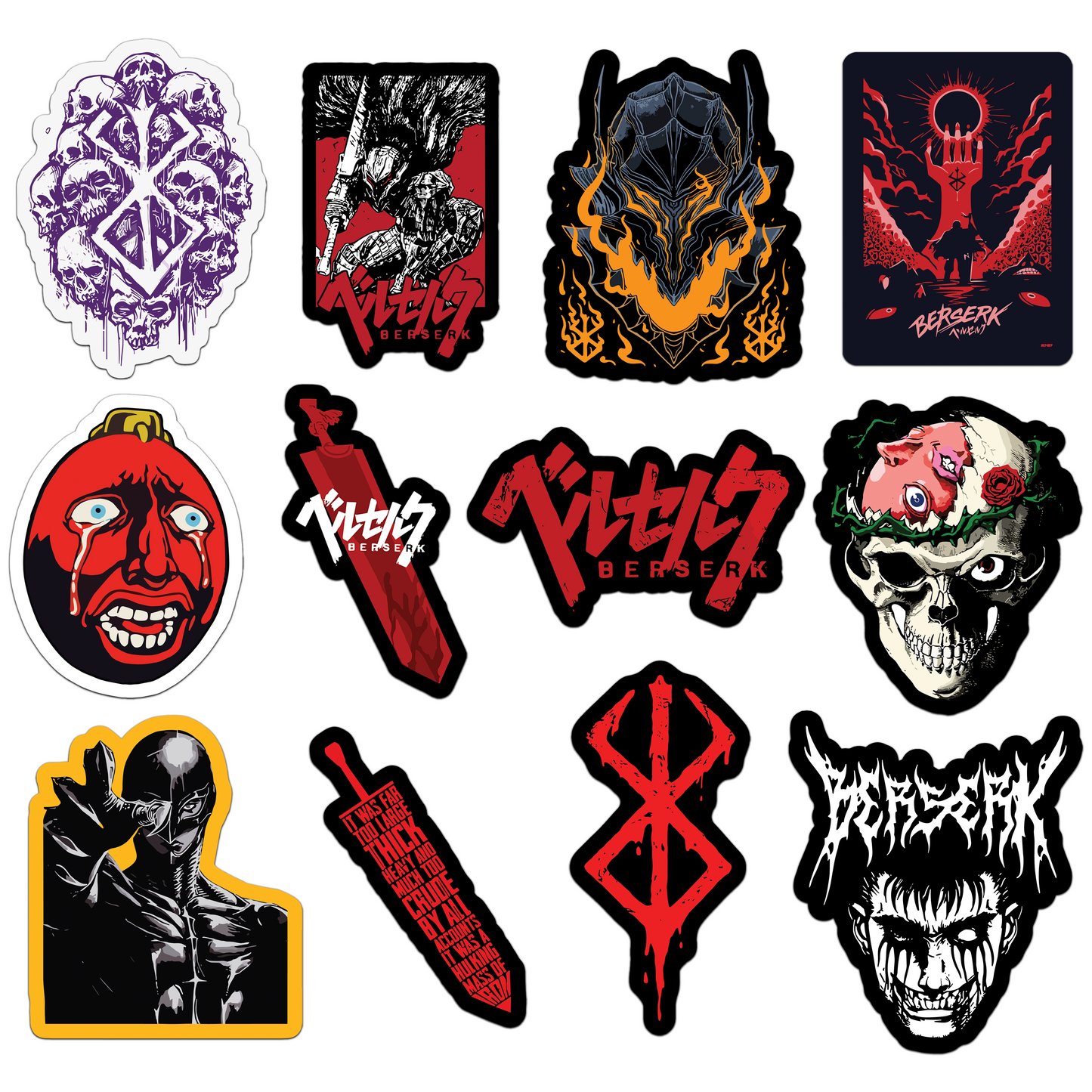 Berserk Stickers