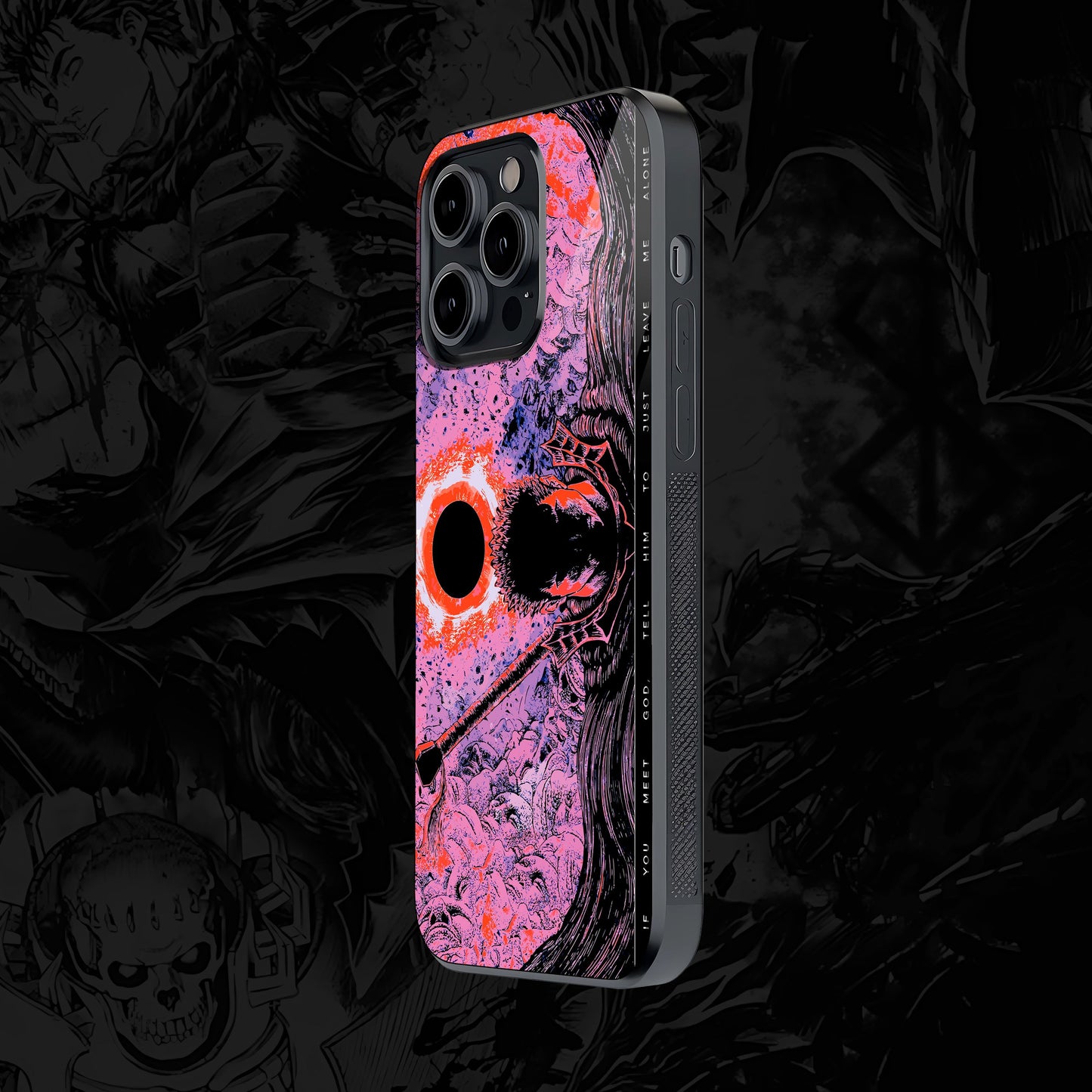 Berserk God Mobile Glass Case