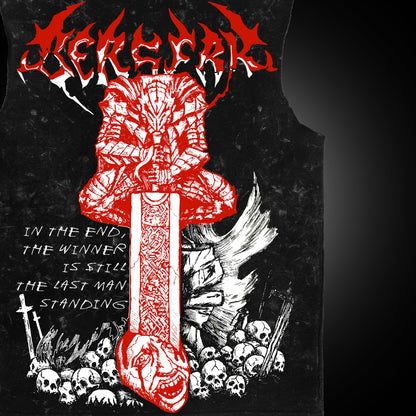 Berserk Last Man Standing Vintage Vest