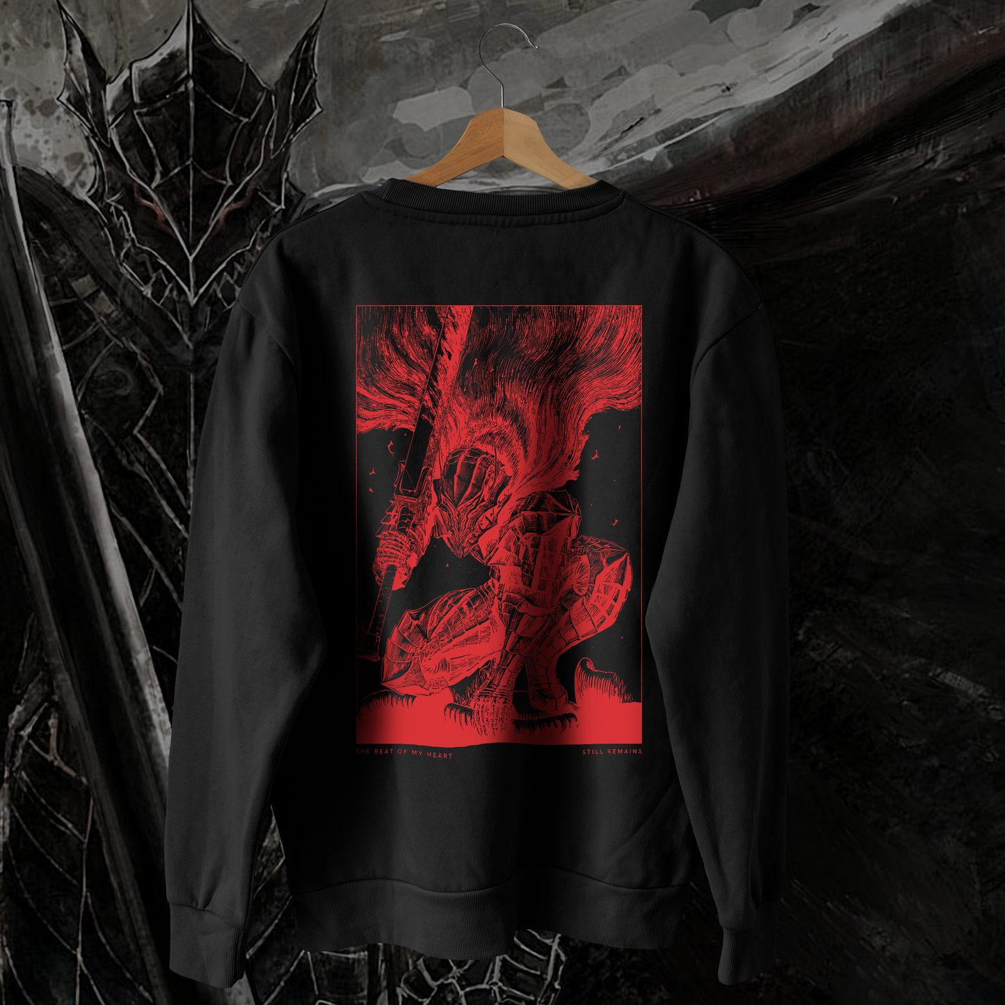 Guts Red Armour Sweatshirt