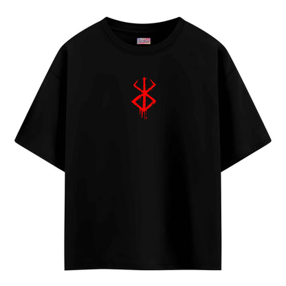 Blood & Steel – Guts Red Armour Tee 💀🔥