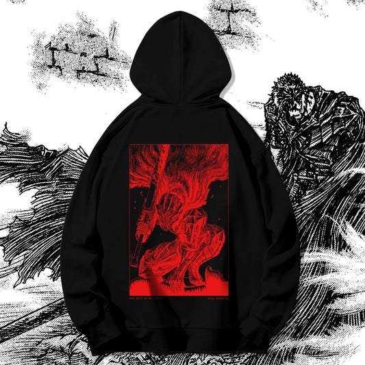 Berserk Red Armour Hoodie