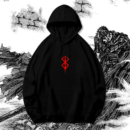 Berserk Red Armour Hoodie