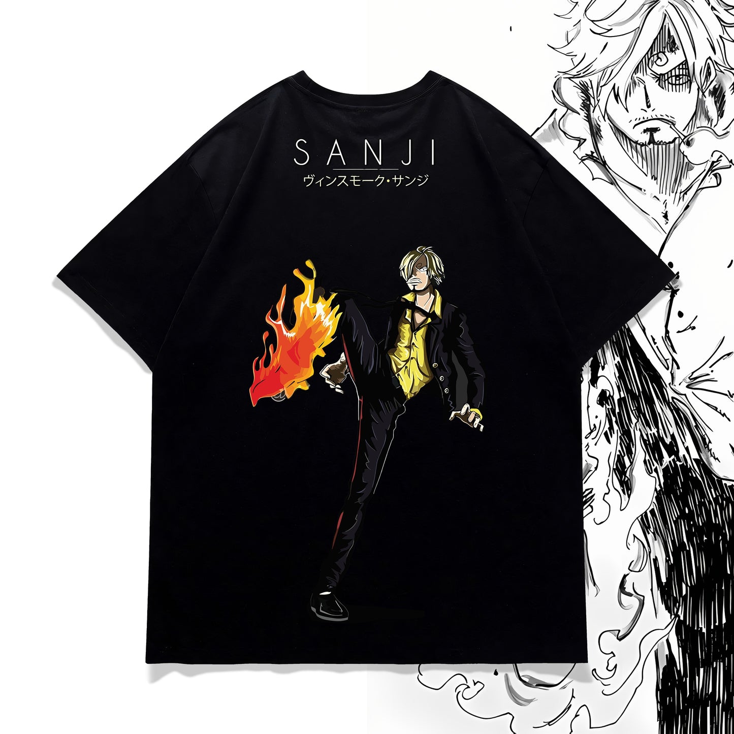 Black Leg Sanji Tee