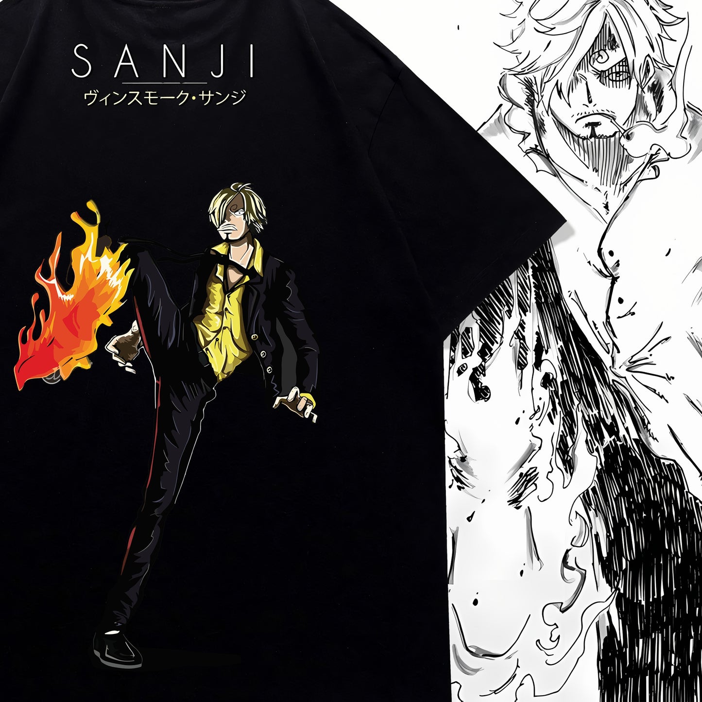 Black Leg Sanji Tee