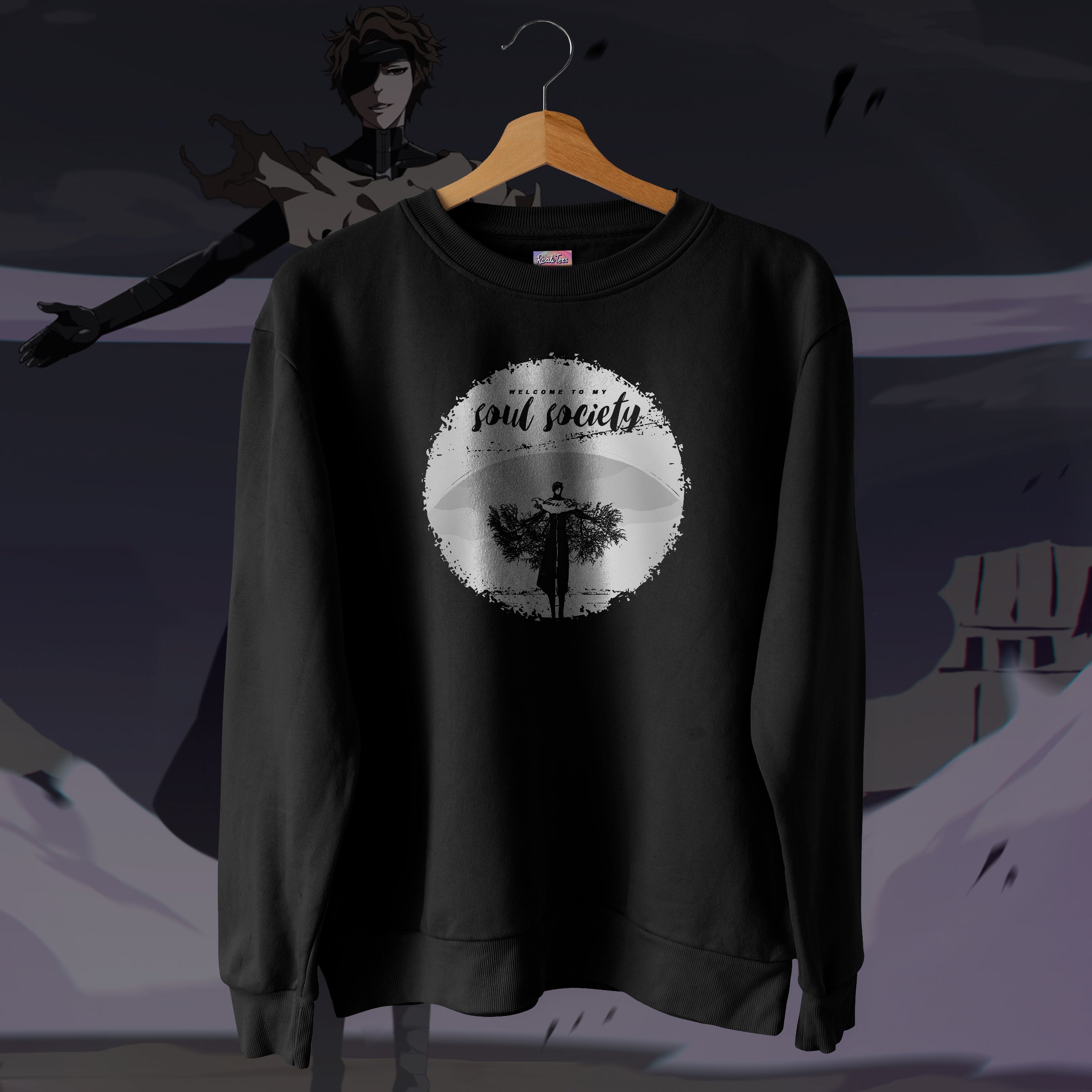 Aizen - Soul Society Sweatshirt – Reali-Tees
