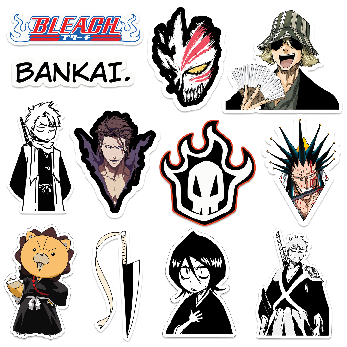 Bleach Stickers