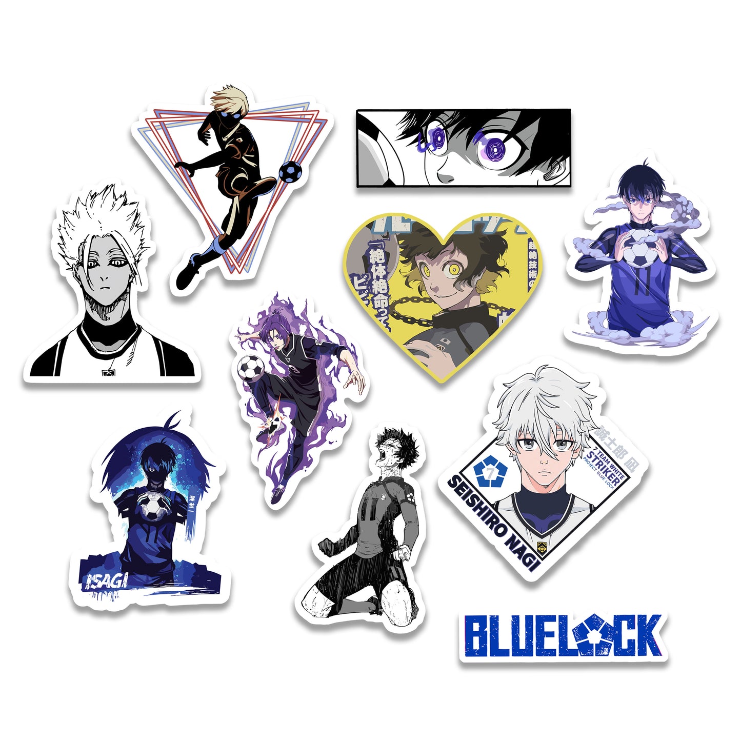 Blue Lock Stickers