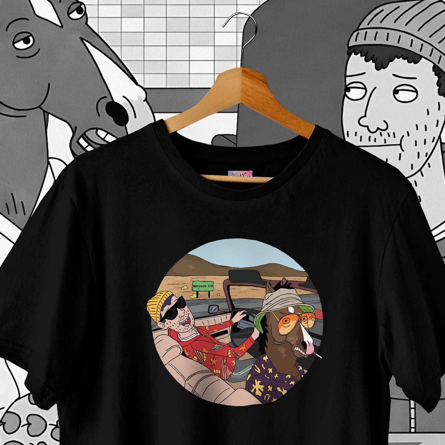 CS Bojack Hollywoo Oversized Tee