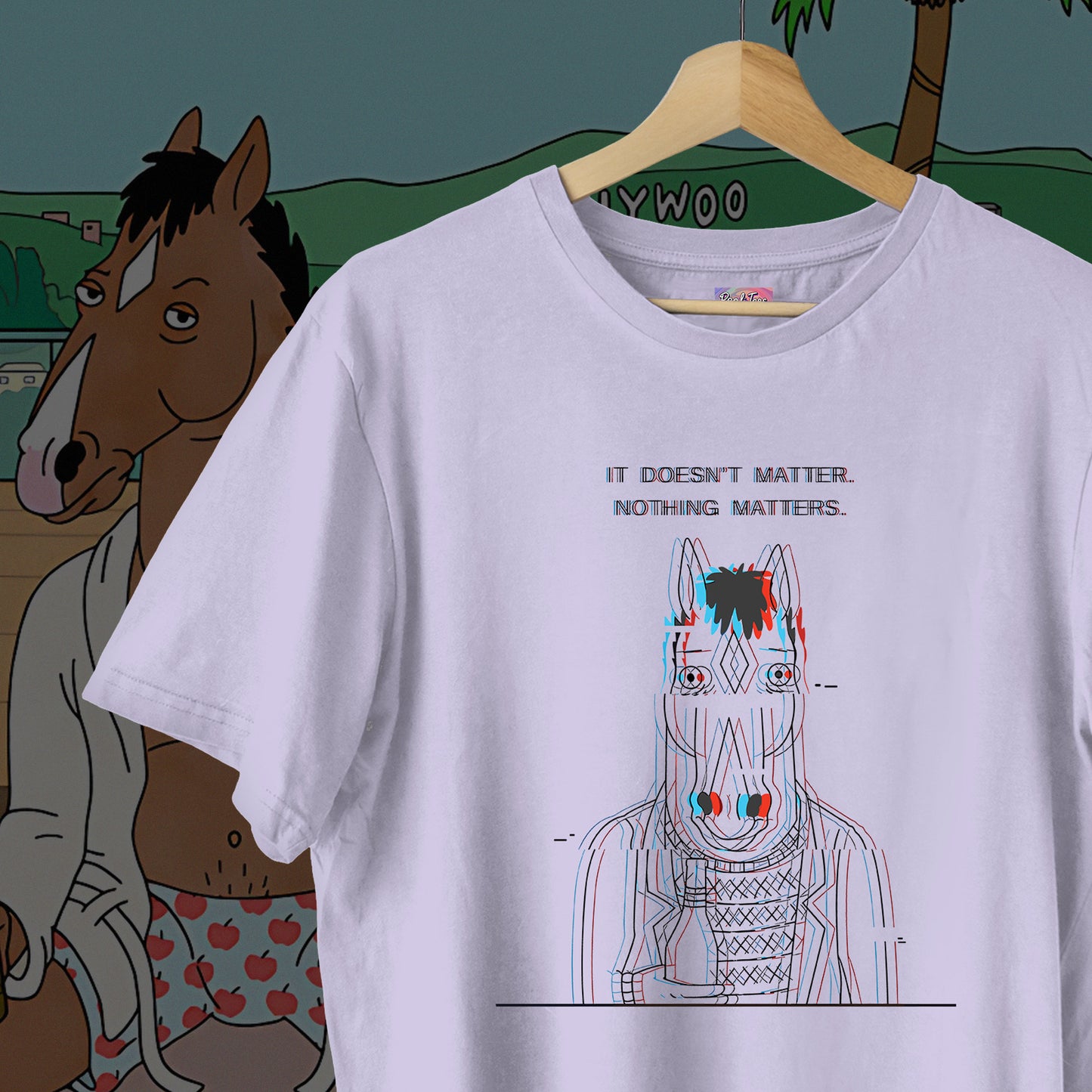 Bojack Nothing Matters Oversized Tee