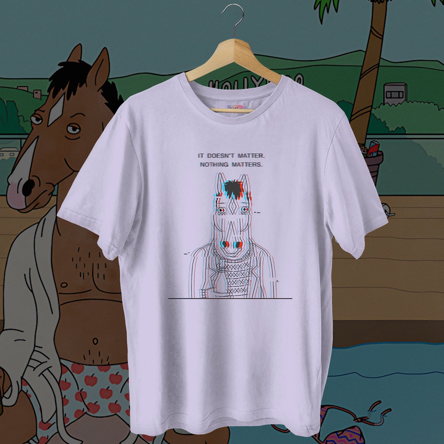 Bojack Nothing Matters Oversized Tee