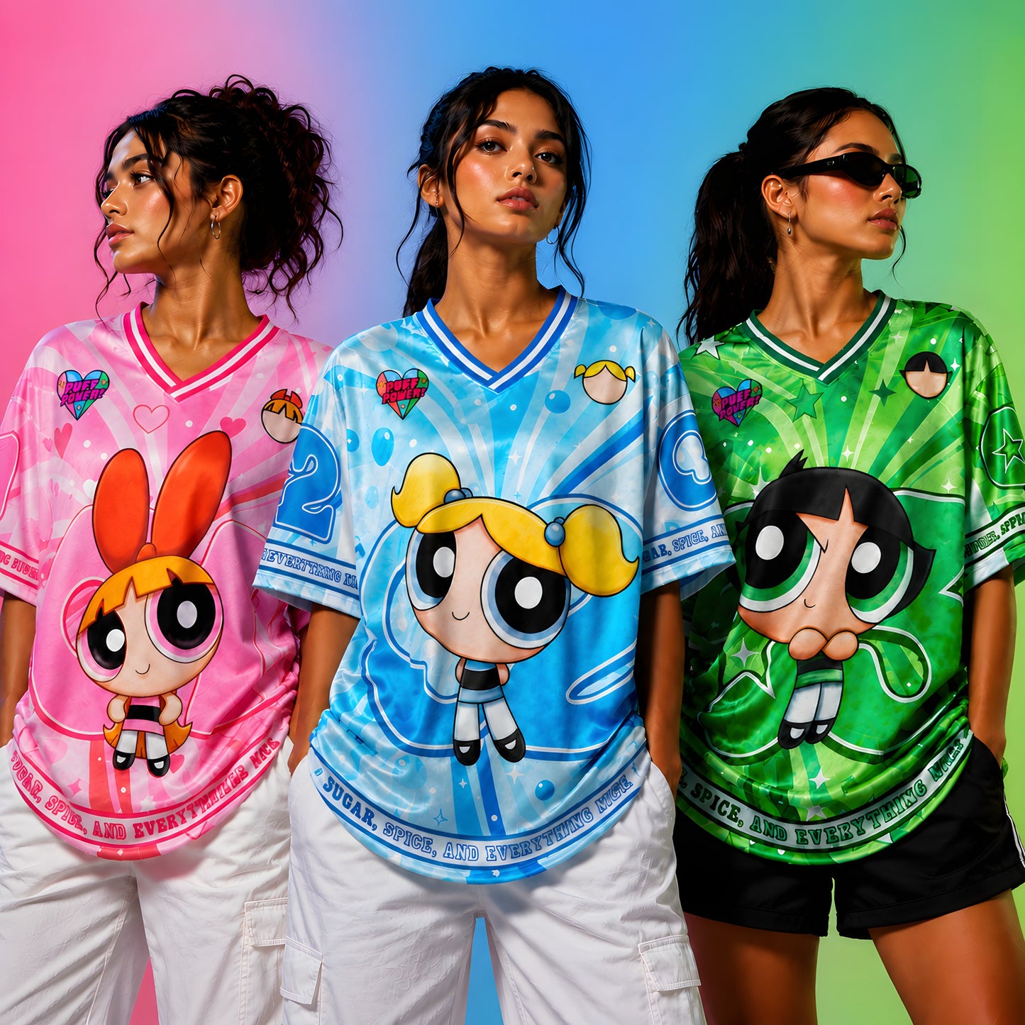 Bubbles "Sugar" Oversized Jersey