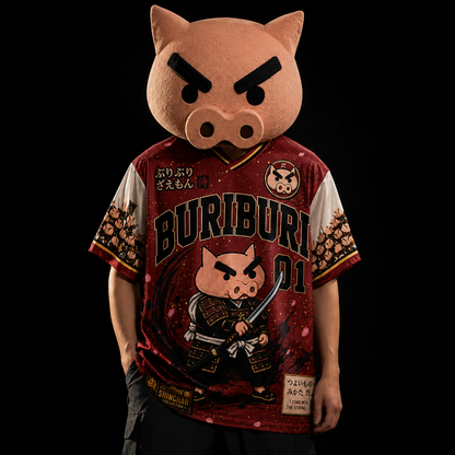 Buriburizaemon Samurai Oversized Jersey