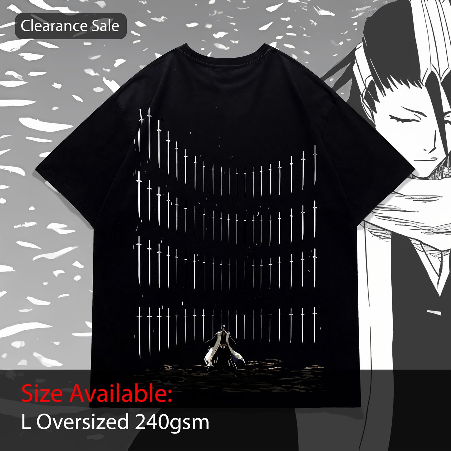 CS Byakuya Bankai Oversized Tee