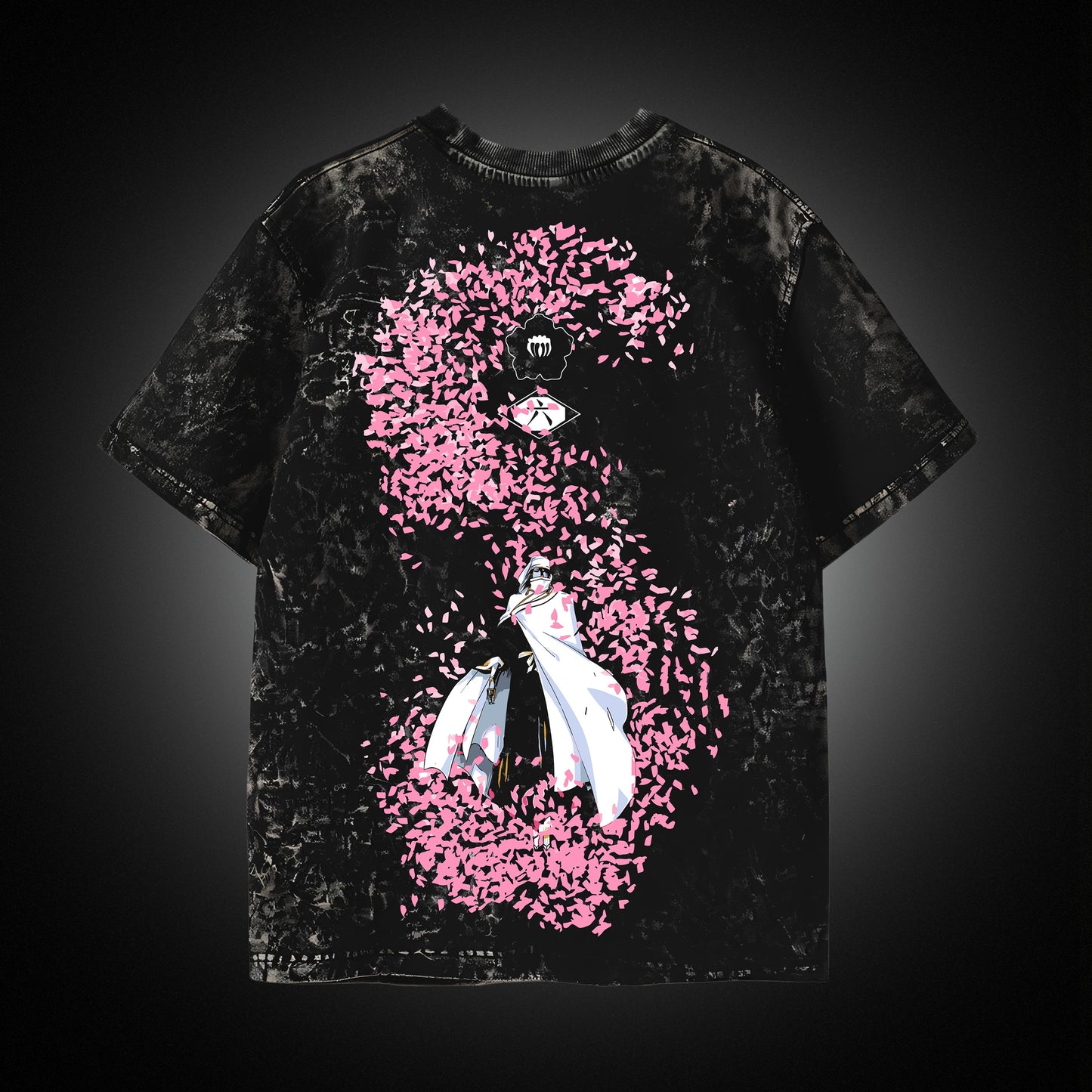 Byakuya Kuchiki "Petal Storm" Vintage Tee