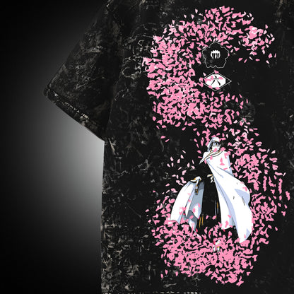 Byakuya Kuchiki "Petal Storm" Vintage Tee