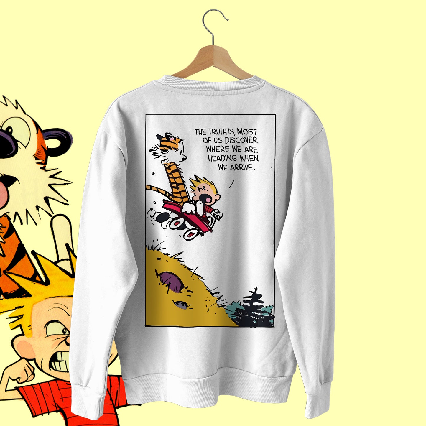 Calvin & Hobbes - The Truth Sweatshirt