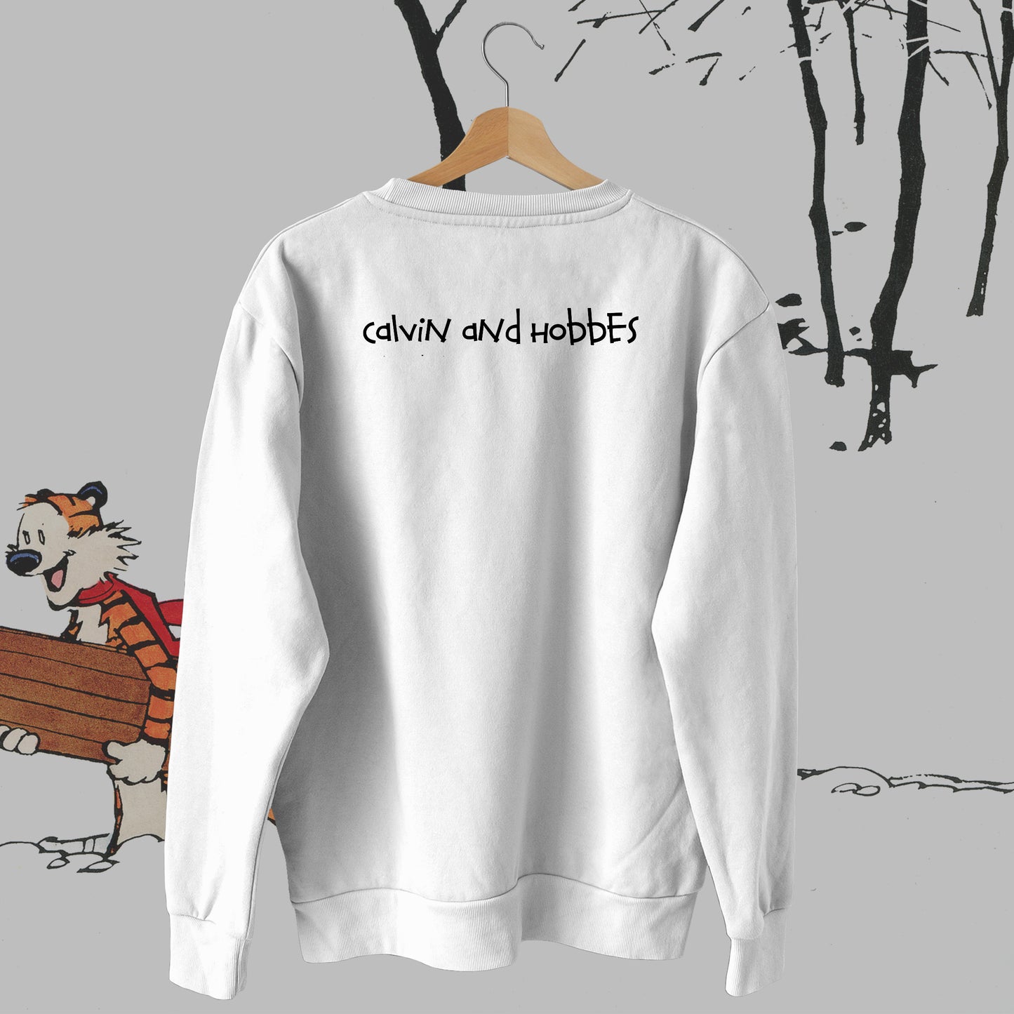 Calvin & Hobbes - Lets Go Exploring Sweatshirt