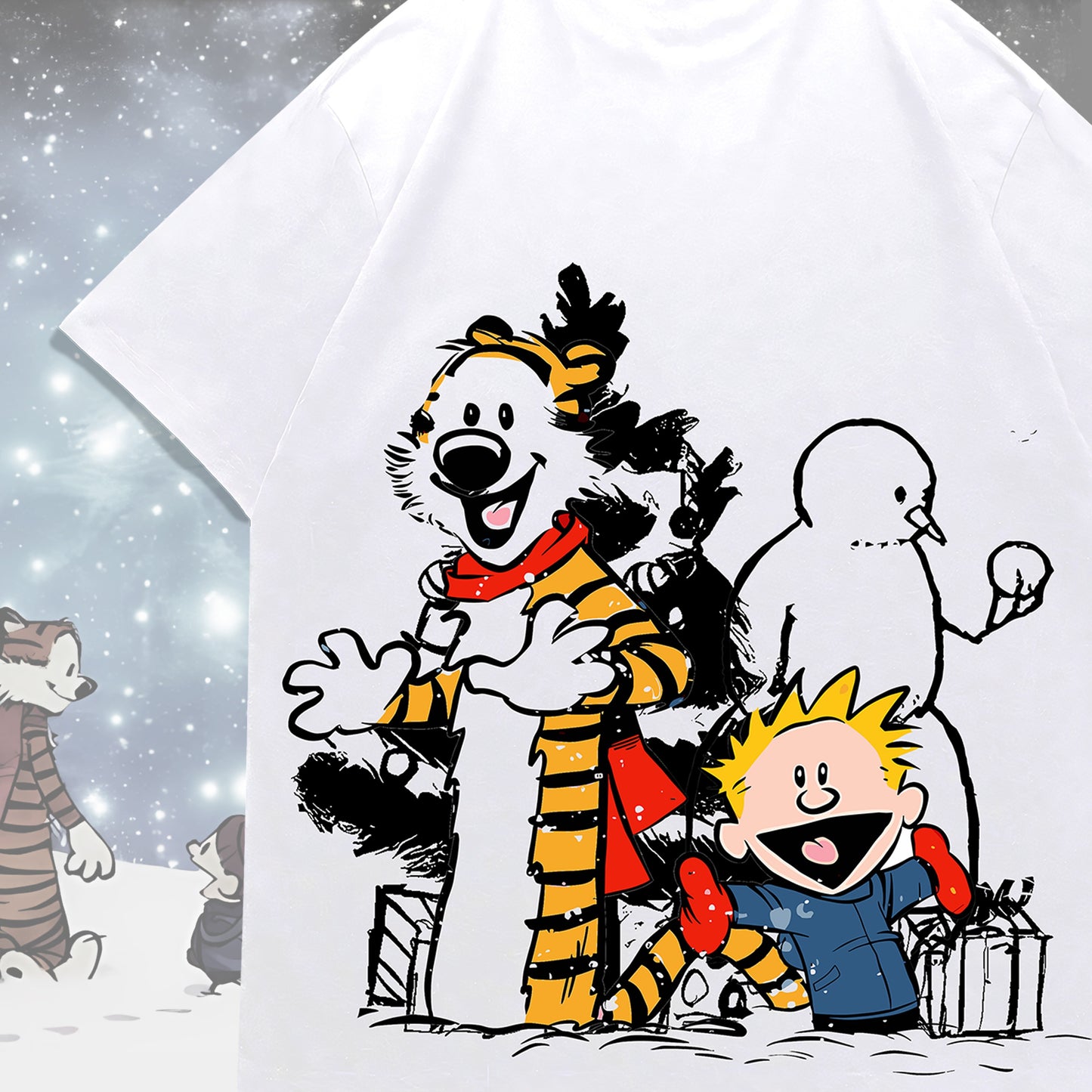 Calvin and Hobbes "Time of the Year" Tee