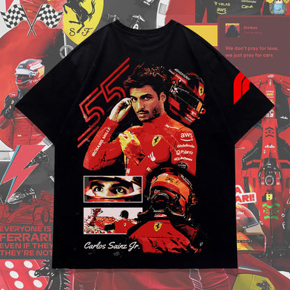 Carlos Sainz Jr. Ferrari OS tee