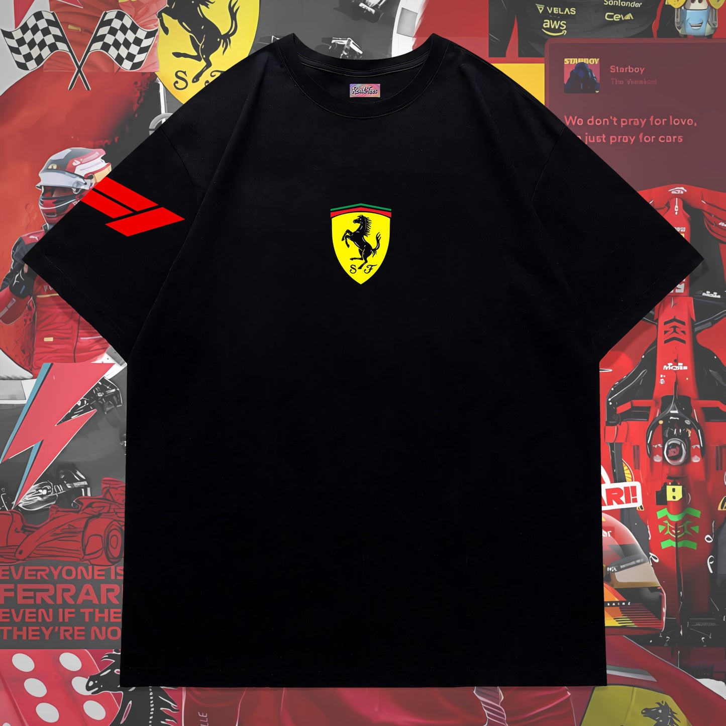 Carlos Sainz Jr. Ferrari OS tee