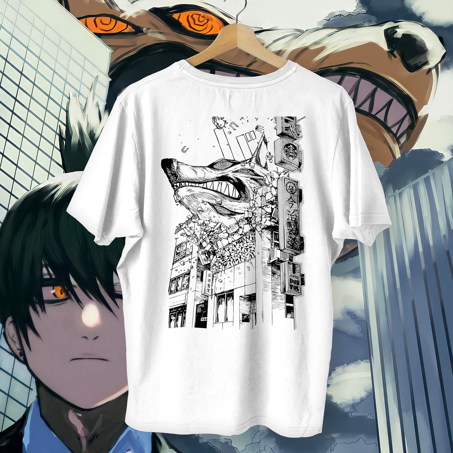 Chainsaw Man Fox Devil Tee