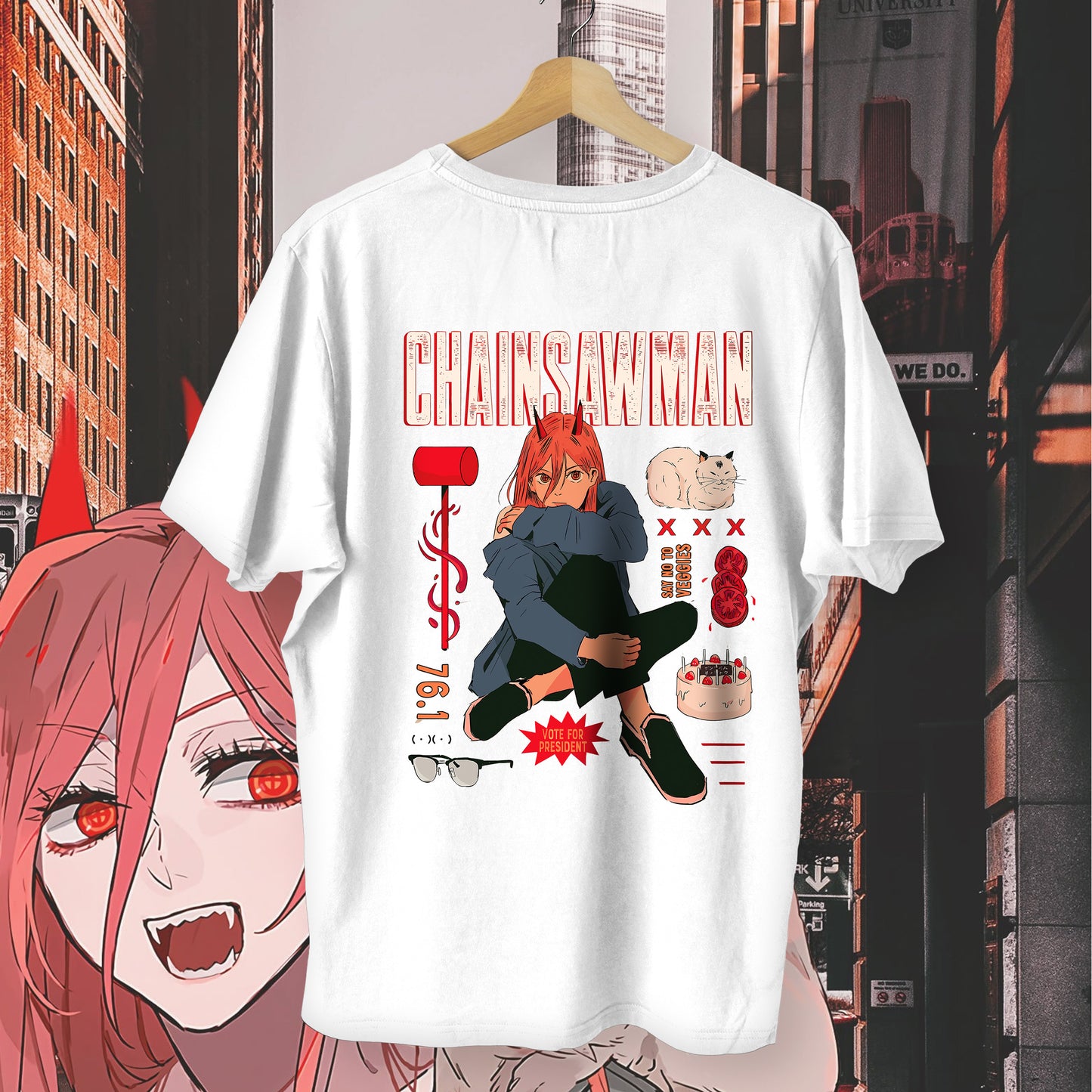 Chainsaw Man Power Tee