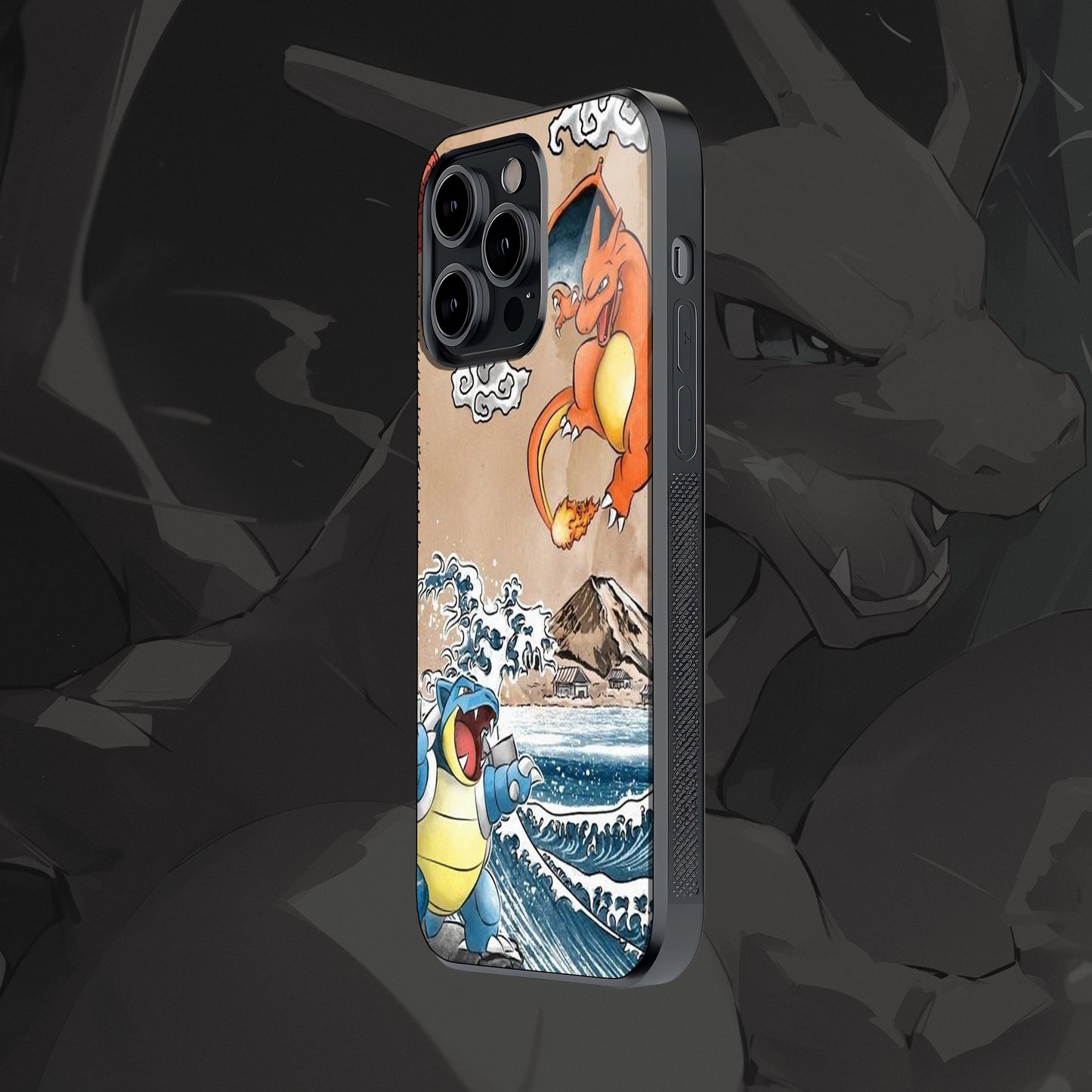 Charizard Mobile Glass Case
