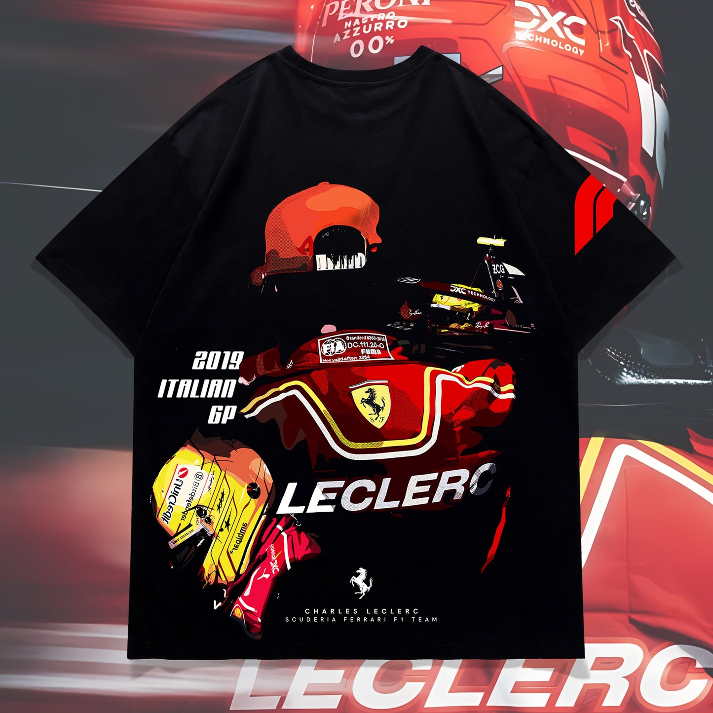 Charles Leclerc Ferrari Tee