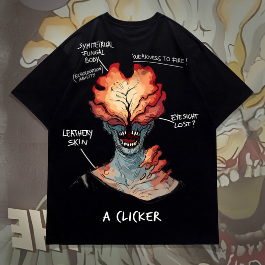 The Last Of Us Clicker Oversized Tee
