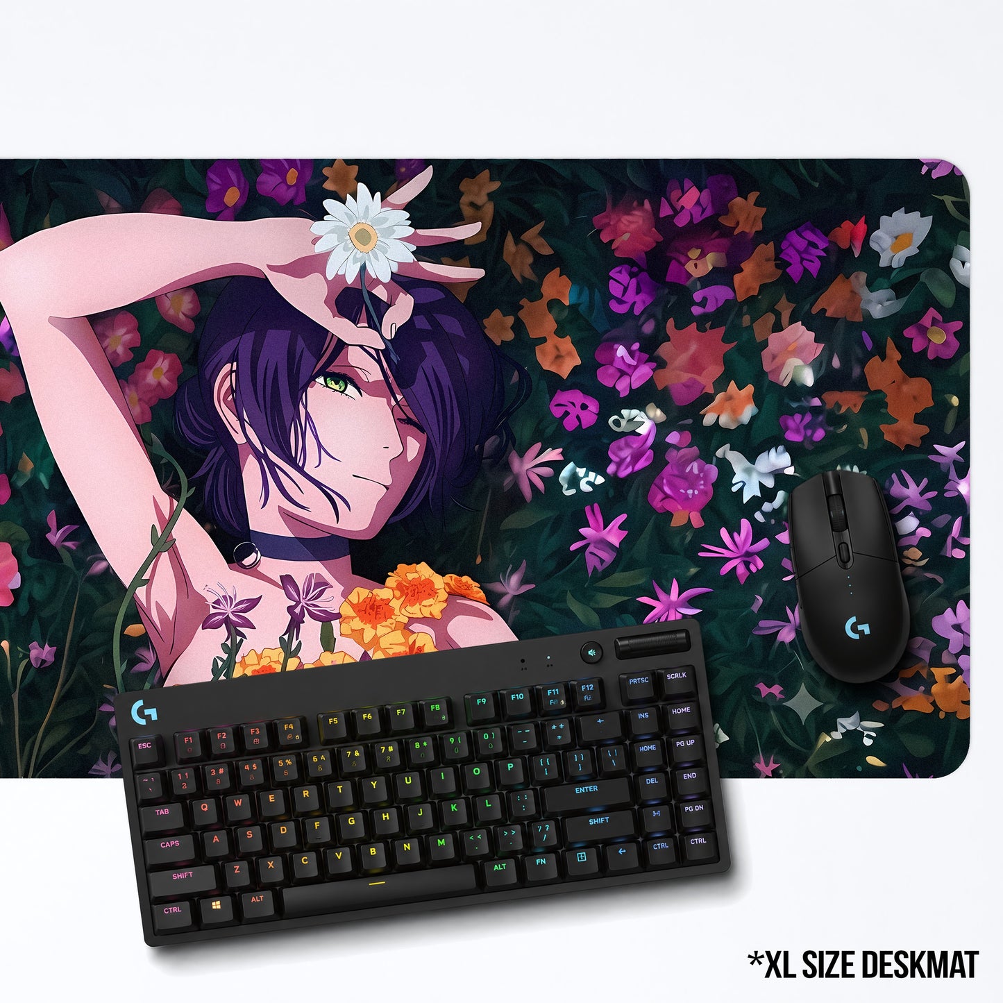 Reze Flower Garden Deskmat