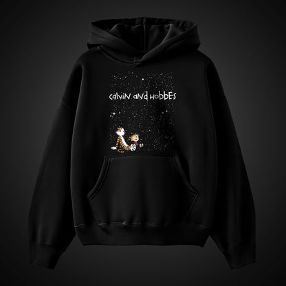 CS Calvin & Hobbes "Stars" Oversized Hoodie