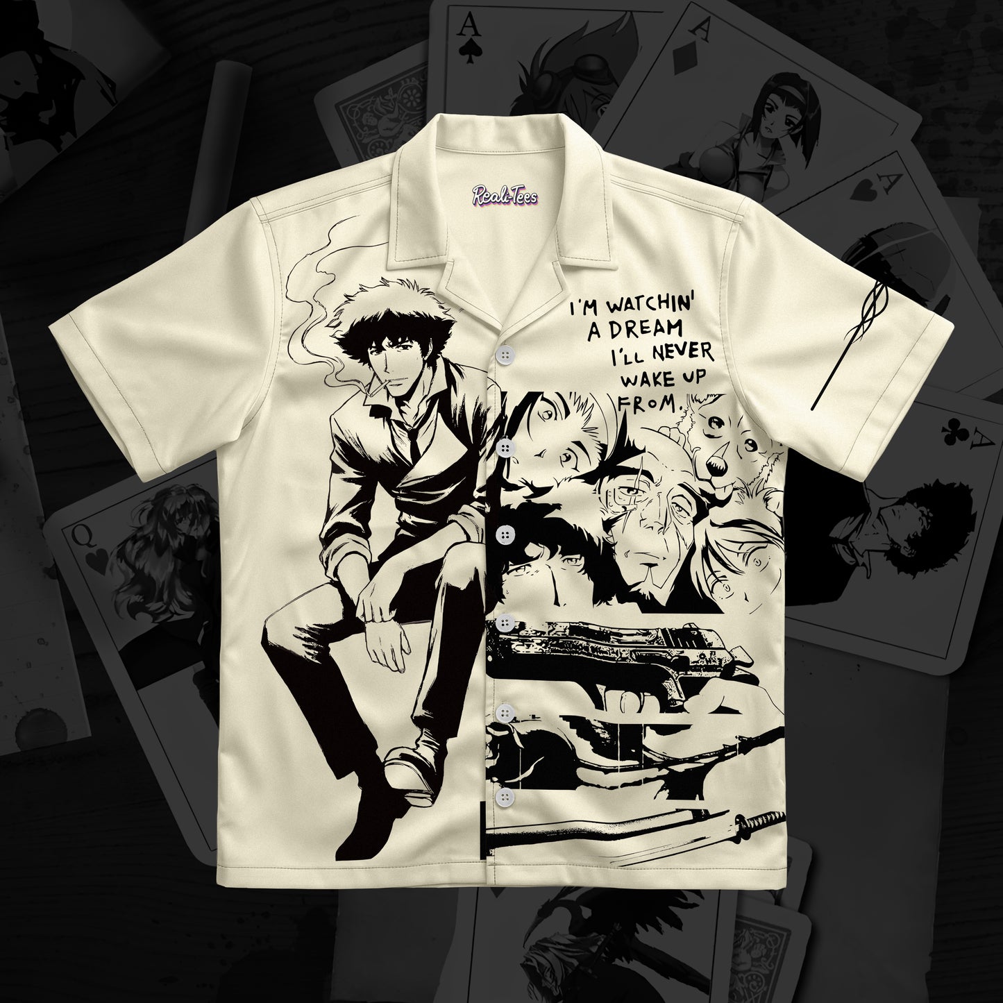 Cosmic Drift: The Bebop Hawaiian Shirt