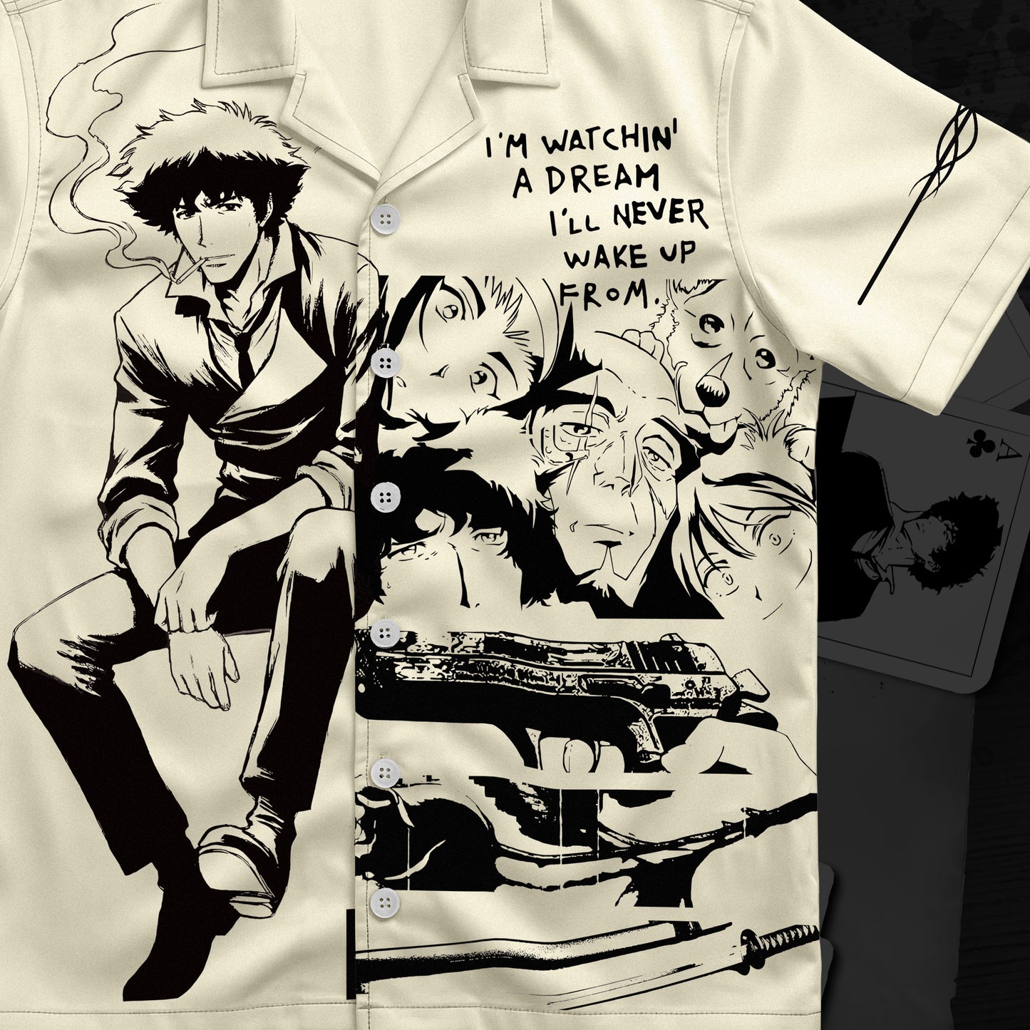 Cosmic Drift: The Bebop Hawaiian Shirt