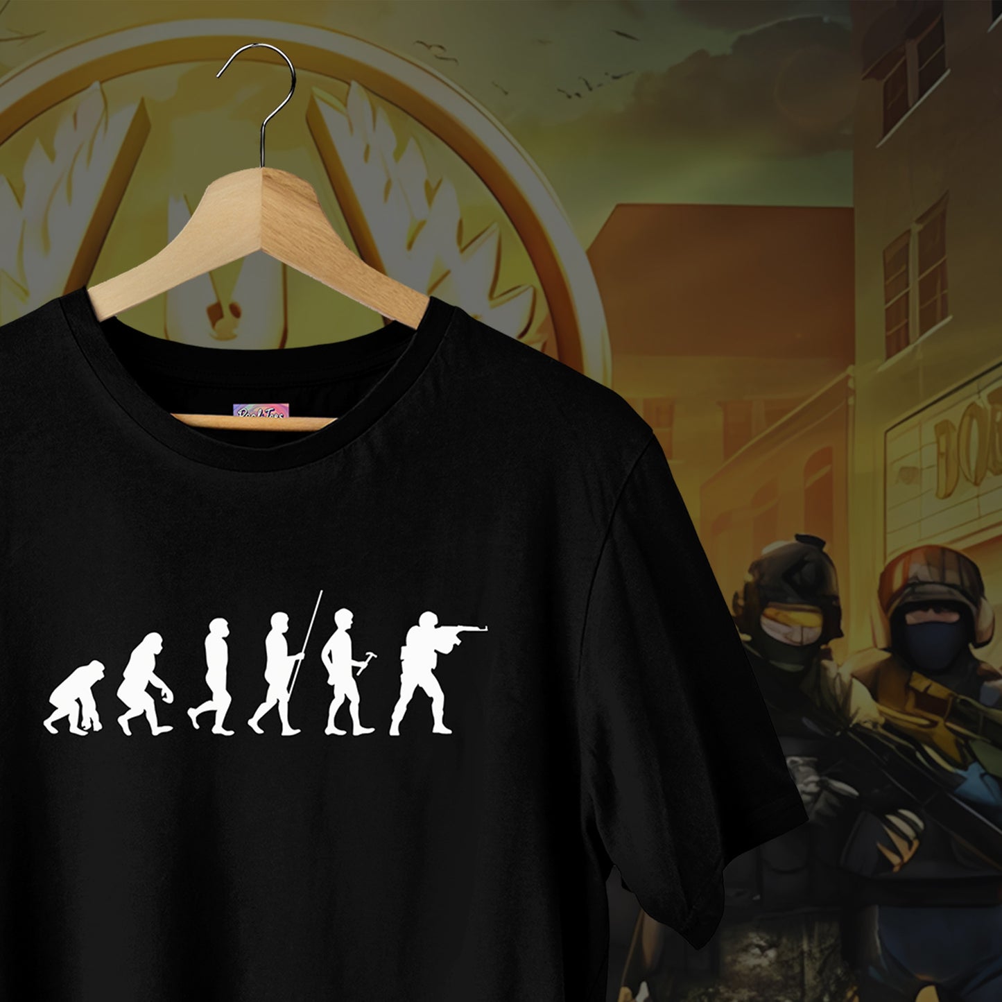 CSGO Evolution Oversized Tee