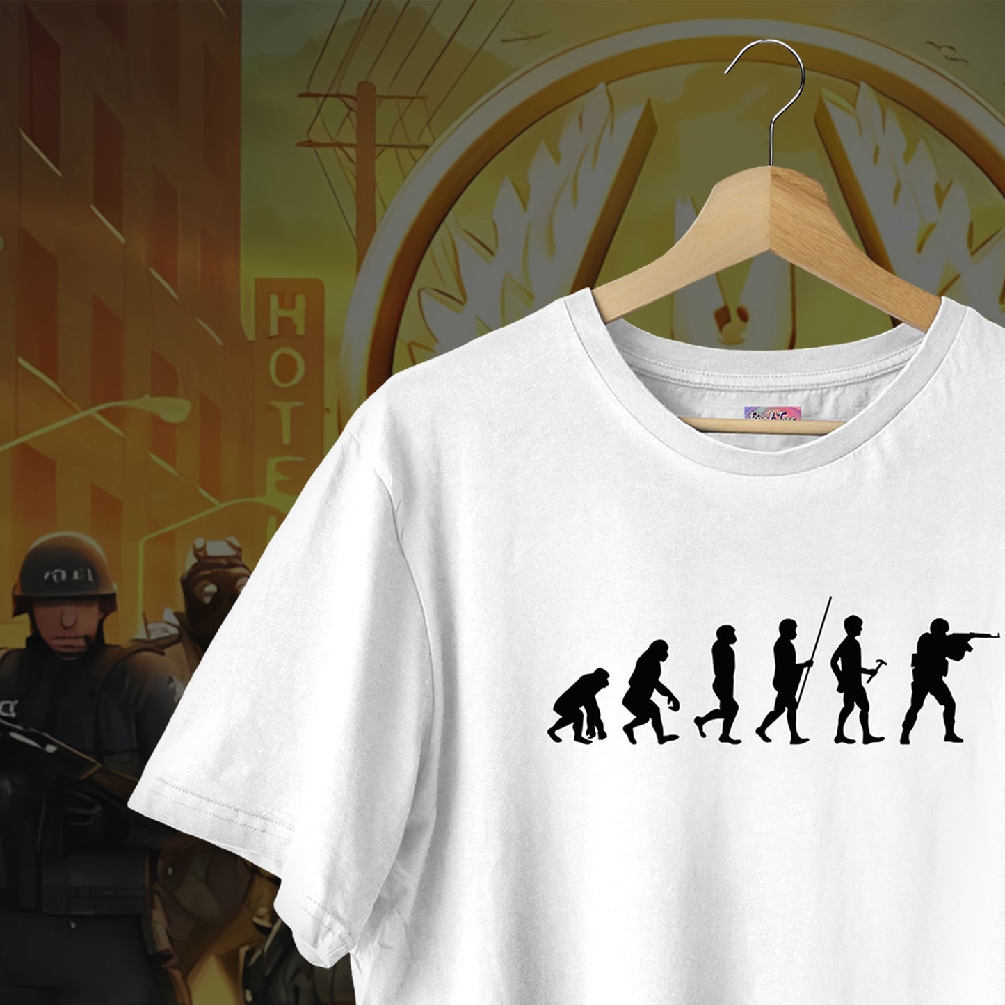 CSGO Evolution Oversized Tee