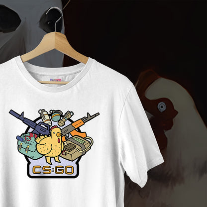 CSGO Chicken Oversized Tee