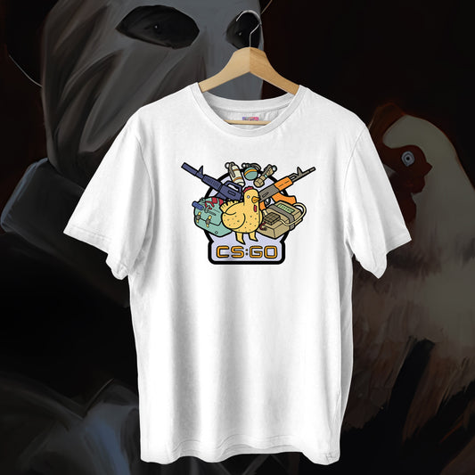 CSGO Chicken Oversized Tee