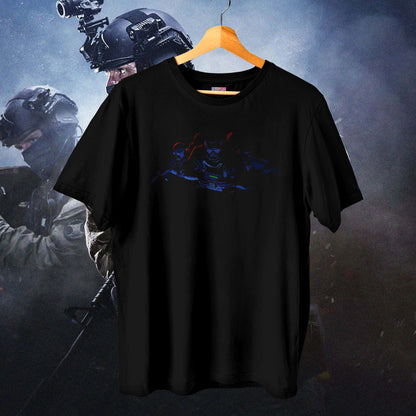 CSGO Blue Silloutte Tee