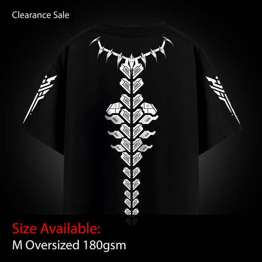 CS Cybernetic Spine – Techwear Oversized Tee