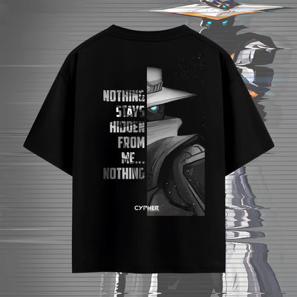 Cypher “Nothing Stays Hidden” Tee