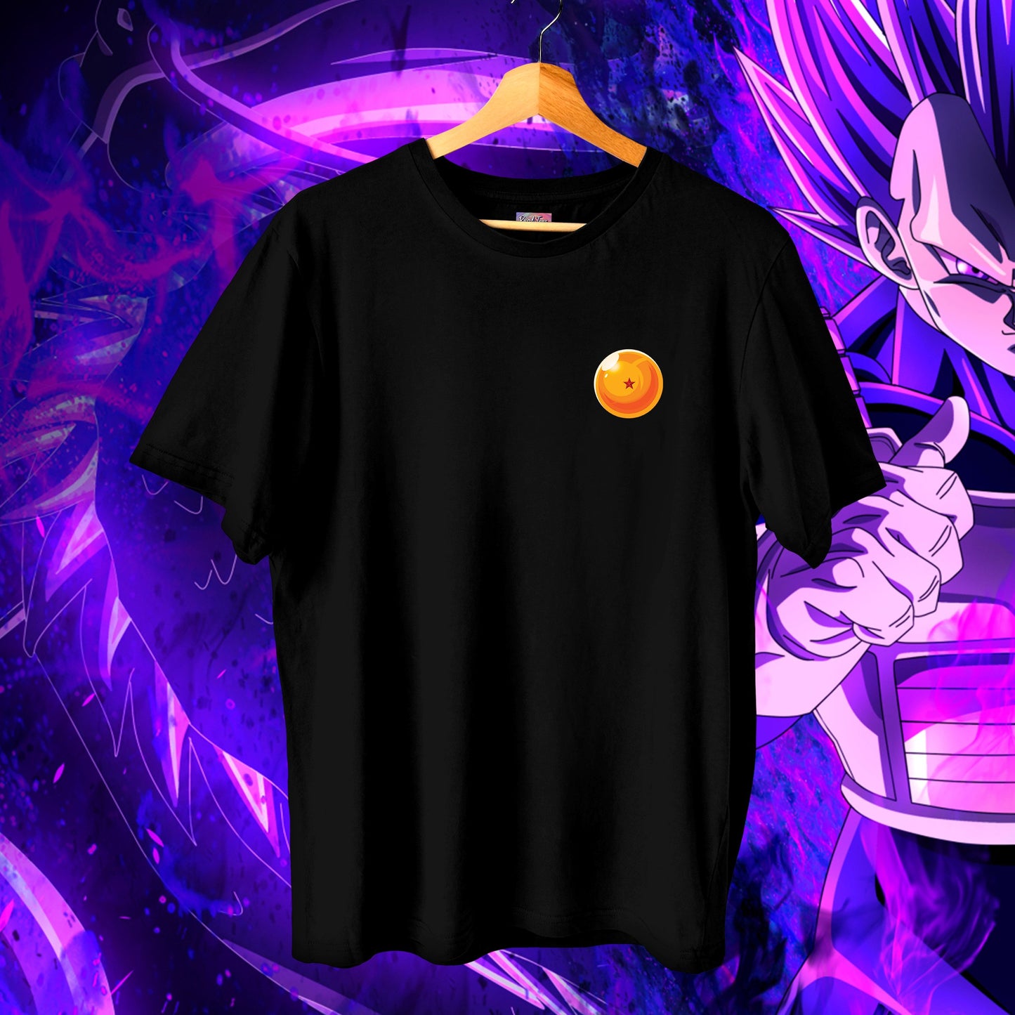 Vegeta Purple Monkey Oversized Tee