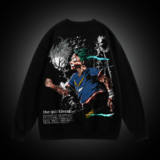 Deku "The Quirkless" Oversized Sweatshirt