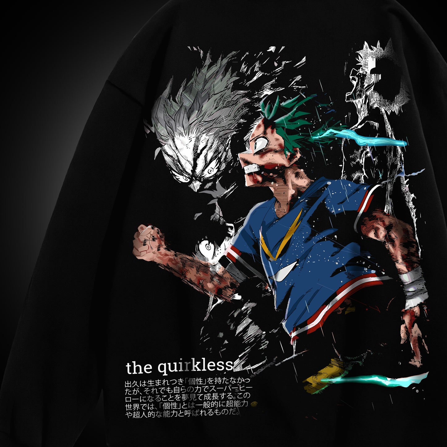 Deku "The Quirkless" Oversized Sweatshirt