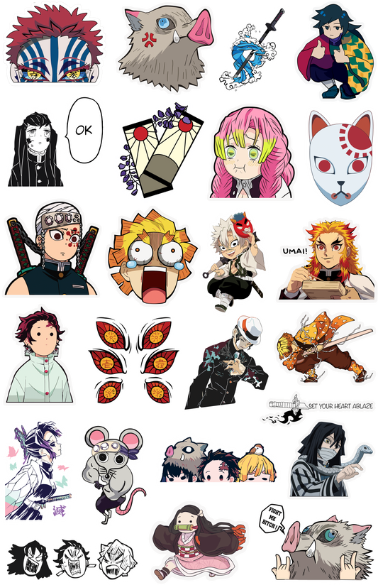 Demon Slayer Stickers